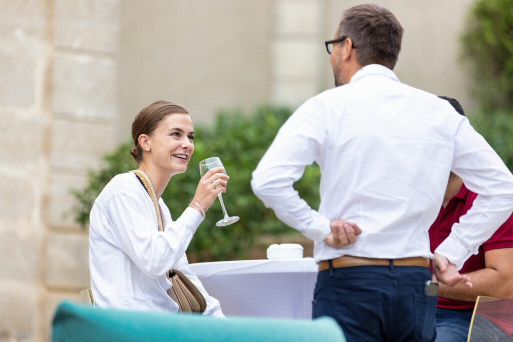 Reportage d'un cocktail d'entreprise